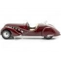 Cochesdemetal.es 1937 Peugeot 302 Darl Mat Roadster Dark Red 1:18 Norev 184695