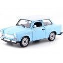 Cochesdemetal.es 1963 Trabant 601 Azul/Blanco 1:24 Welly 24037