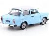 Carsdemetal.es 1963 Trabant 601 bleu / blanc 1:24 bien 24037