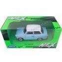 Carsdemetal.es 1963 Trabant 601 bleu / blanc 1:24 bien 24037