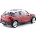 Cochesdemetal.es 2014 Mini Cooper S Paceman Rojo Metalizado 1:24 Welly 24050