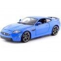 Cochesdemetal.es 2011 Jaguar XKR-S Azul Mate 1:24 Bburago 21063