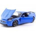 Cochesdemetal.es 2011 Jaguar XKR-S AZUL MATE 1:24 BBURAGO 21063