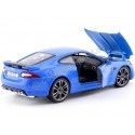 Cochesdemetal.es 2011 Jaguar XKR-S AZUL MATE 1:24 BBURAGO 21063