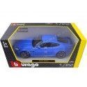 Cochesdemetal.es 2011 Jaguar XKR-S AZUL MATE 1:24 BBURAGO 21063