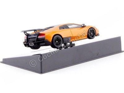 Carsdemetal.es 2013 Lamborghini Murcielago LP670-4 SV Metallic Orange 1:43 Hot Wheels Elite T6935 2