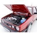 Cochesdemetal.es 1990 Volkswagen Golf II GTI G60 Red Metallic 1:18 Norev 188555