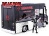 Cochesdememetal.es 2016 FoodTruck "Taco Truck" + Figura Deadpool Negro 1:24 Jada Toys 30540