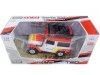 CARSDEMETAL.ES 1974 TOYOTA FJ40 TOP HARD OFF OFF ROAD avec portables blancs / rouges 1:24 MOTOR MAX 79137