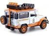 Cochesdememetal.es 1974 Toyota FJ40 Hard Top au large de la route Con Portaequipajes Gulf Edition 1:24 Motor Max 79658