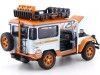 Cochesdememetal.es 1974 Toyota FJ40 Hard Top au large de la route Con Portaequipajes Gulf Edition 1:24 Motor Max 79658