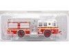 Cochesdemetal.es 2010 Seagrave Marauder Fire Truck "Bomberos New York" Rojo/Blanco 1:43 Editorial Salvat SP02
