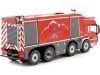 CARSDEMETAL.ES 2014 MAN TGS 35540 Proteus "pour Tunnel Rescue" Red 1:43 Salvat SP03 Editorial