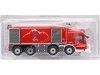 CARSDEMETAL.ES 2014 MAN TGS 35540 Proteus "pour Tunnel Rescue" Red 1:43 Salvat SP03 Editorial