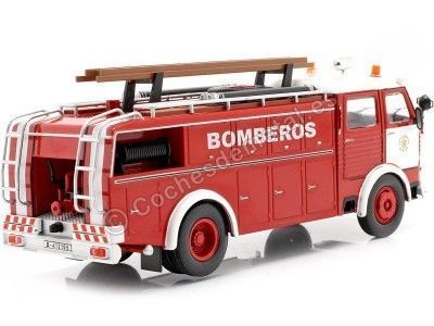 CARSDEMETAL.ES 1968 Picaso Truck 1091 "Corps de pompiers Barcelone" 1:43 Éditorial Salvat SP05 2