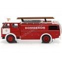 CARSDEMETAL.ES 1968 Picaso Truck 1091 "Corps de pompiers Barcelone" 1:43 Éditorial Salvat SP05