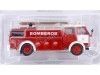 CARSDEMETAL.ES 1968 Picaso Truck 1091 "Corps de pompiers Barcelone" 1:43 Éditorial Salvat SP05