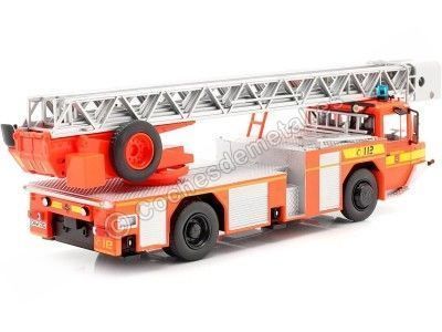 CARSDEMETAL.ES 1996 IVECO MAGIRUS DLK 23-12 "Département des incendies allemand" Orange 1:43 Salvat SP06 Editorial 2