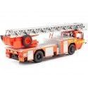 Cochesdemetal.es 1996 Iveco Magirus DLK 23-12 "Cuerpo de Bomberos Alemán" Naranja 1:43 Editorial Salvat SP06