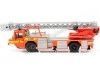 Cochesdemetal.es 1996 Iveco Magirus DLK 23-12 "Cuerpo de Bomberos Alemán" Naranja 1:43 Editorial Salvat SP06