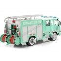 CARSDEMETAL.ES 1981 BERLIET TRUCK 770 KB 6 "Firefighters Antofagasta / Chile" Green 1:43 Salvat SP07 Editorial