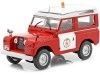 Carsdemetal.es 1960 Land Rover Santana II "Brigade Brecer Barcelone" Red / White 1:43 Salvat SP08 Editorial