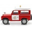 Carsdemetal.es 1960 Land Rover Santana II "Brigade Brecer Barcelone" Red / White 1:43 Salvat SP08 Editorial