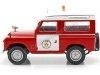 Carsdemetal.es 1960 Land Rover Santana II "Brigade Brecer Barcelone" Red / White 1:43 Salvat SP08 Editorial