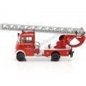 CARSDEMETAL.ES 1955 Mercedes-Benz L319 "ALLEMAGNE FIREFIGHTERS" Red 1:43 Salvat SP09 Editorial