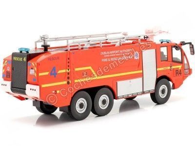 CARSDEMETAL.ES 2012 CONDE TRUCH "Firefighters Dublin Airport" Orange 1:43 Salvat SP10 Editorial 2