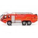 CARSDEMETAL.ES 2012 CONDE TRUCH "Firefighters Dublin Airport" Orange 1:43 Salvat SP10 Editorial