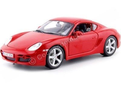 2006 Porsche Cayman S Rojo 1:18 Maisto 31122 Cochesdemetal 1 - Coches de Metal 