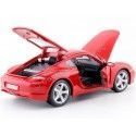 Cochesdemetal.es 2006 Porsche Cayman S Rojo 1:18 Food 31122