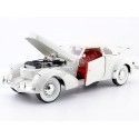 COCHESDEMETAL.ES 1936 CORD 810 CONVERTIBLE BLANC 1:18 Modèles de signature 18108