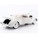 COCHESDEMETAL.ES 1936 CORD 810 CONVERTIBLE BLANC 1:18 Modèles de signature 18108