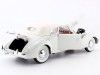 COCHESDEMETAL.ES 1936 CORD 810 CONVERTIBLE BLANC 1:18 Modèles de signature 18108