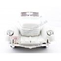 COCHESDEMETAL.ES 1936 CORD 810 CONVERTIBLE BLANC 1:18 Modèles de signature 18108