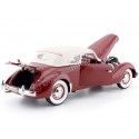Cochesdemetal.es 1937 CORD 812 SUPERCIRGED CONVERTIBLE ROUGE 1:18 Modèles de signature 18112