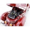 Cochesdemetal.es 1937 Cord 812 Supercharged Convertible Red 1:18 Signature Models 18112