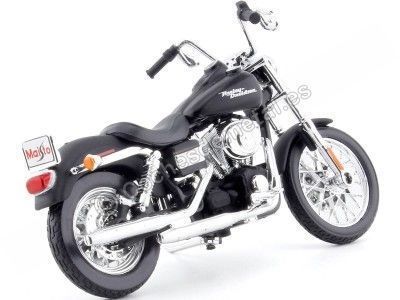 2006 Harley-Davidson Dyna Street BOB Black 1:18 Maisto 31360_342 Cochesdemetal.es 2