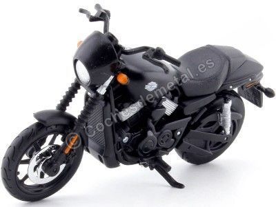 2015 Harley-Davidson Street 750 Black 1:18 Maisto 31360_346 Cochesdemetal.es