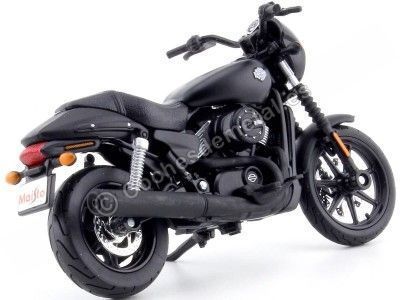 Cochesdemetal.es 2015 Harley-Davidson Street 750 Black 1:18 MAISTO 31360_346 2