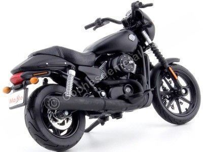 2015 Harley-Davidson Street 750 Black 1:18 Maisto 31360_346 Cochesdemetal.es 2