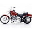 Cochesdemetal.es 1984 Harley-Davidson FXST Softail Metallic Red 1:18 Maisto 31360_351