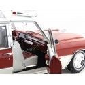 1966 Cadillac S-S 48 High Top Ambulancia Red and White 1:18 GreenLight Precision Collection PC18003 Cochesdemetal 16 - Coches de