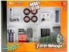 Carsdemetal.es Ensemble d'accessoires pour atelier de pneus 1:24 Gear de passe-temps 18422
