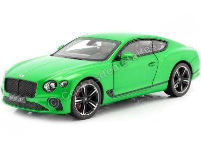 2018 Bentley Continental GT Apple Green 1:18 Norev HQ 182784 Cochesdemetal.es