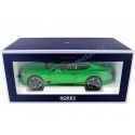 Cochesdemetal.es 2018 Bentley Continental GT Apple Green 1:18 Norev HQ 182784