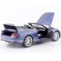 Cochesdemetal.es 2019 Bentley Continental GTC Blue Crystal 1:18 Norev HQ 182785