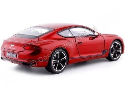Cochesdemetal.es 2018 Bentley Continental GT Candy Red 1:18 Norev HQ 182788 2